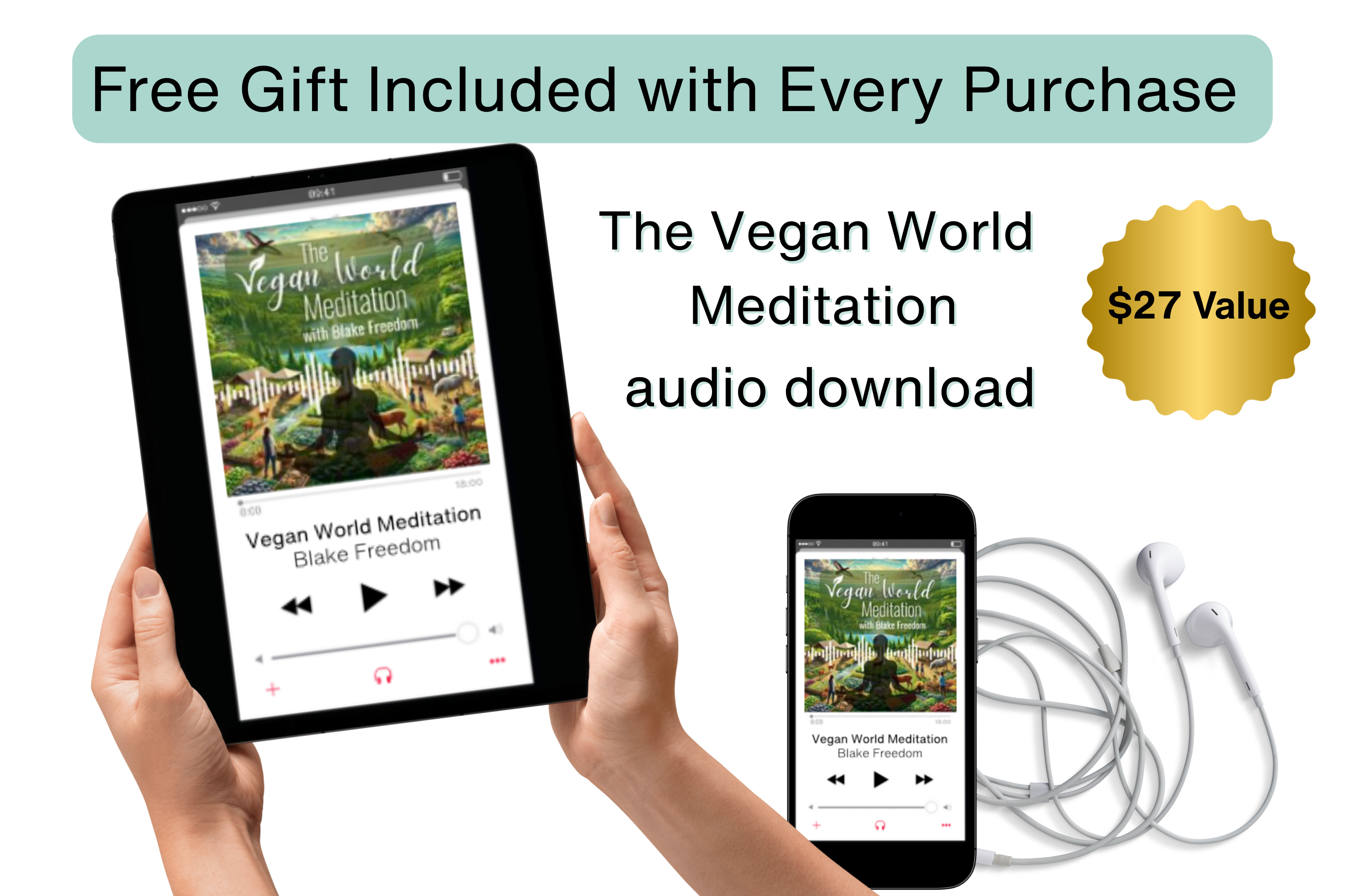 Vegan Heart Tie-Dye Unisex Hoodie | Aqua Violet Tide